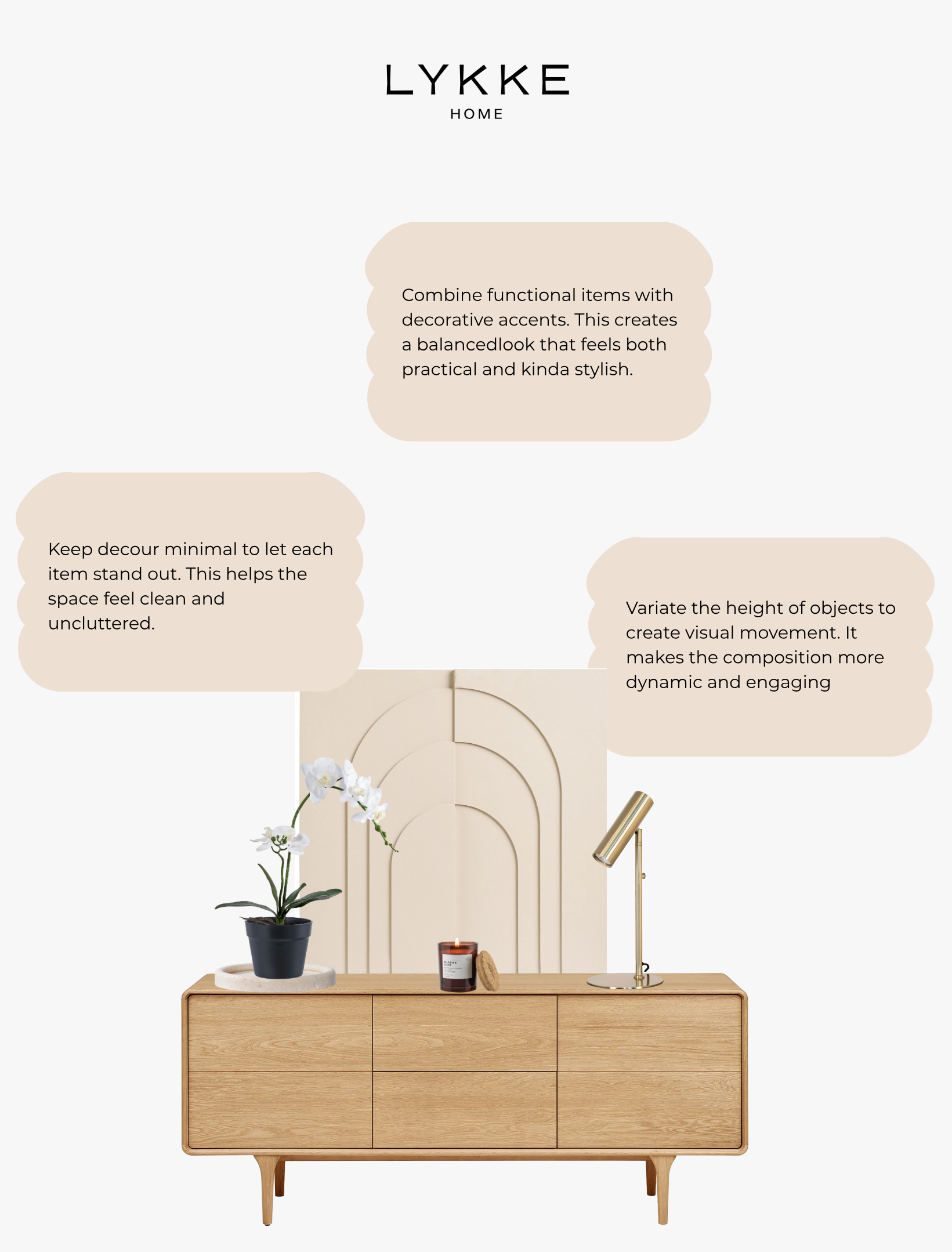 How to Style a Sideboard: Simple Rules for a Calm and Balanced Look