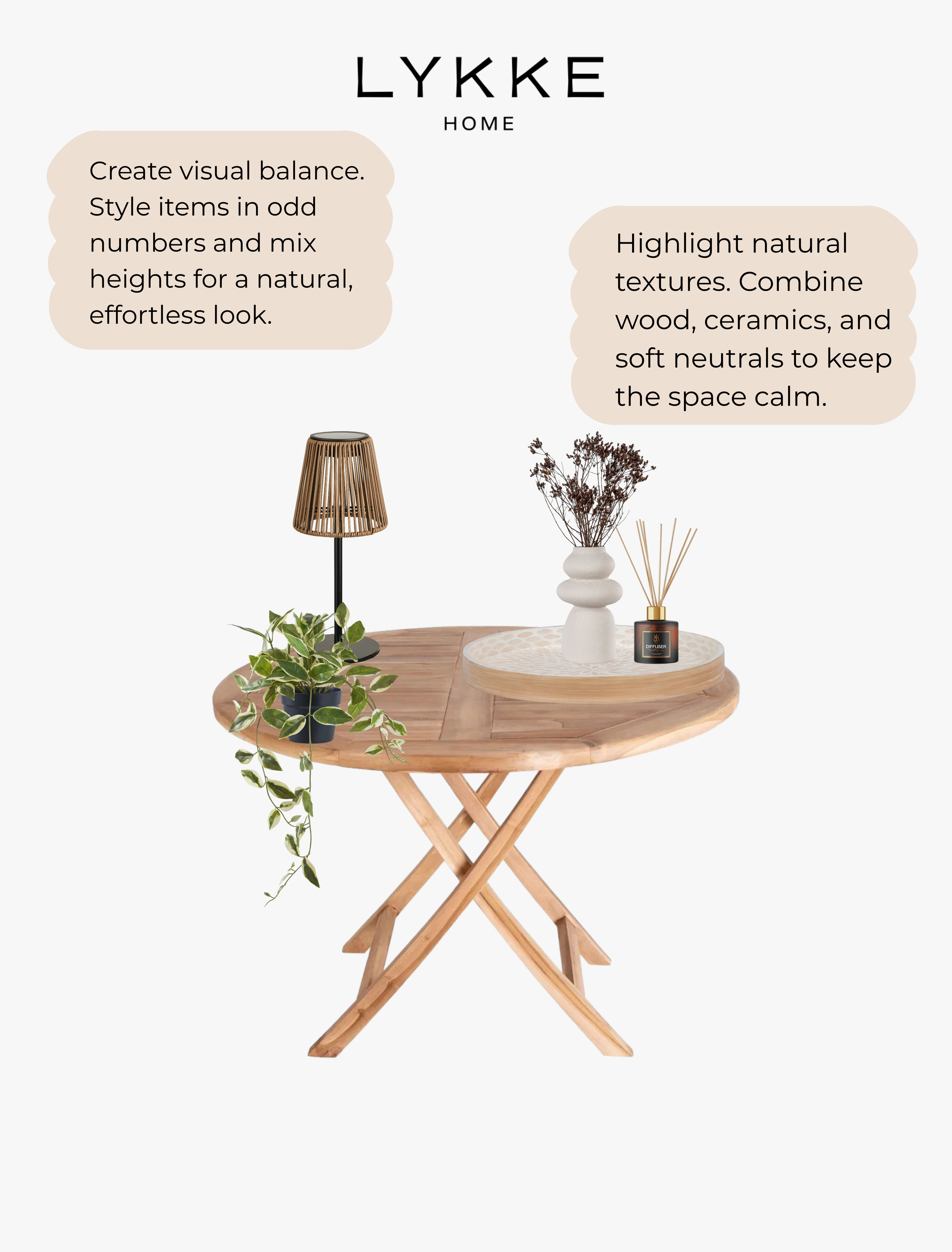 How to Style a Coffee Table on a Terrace