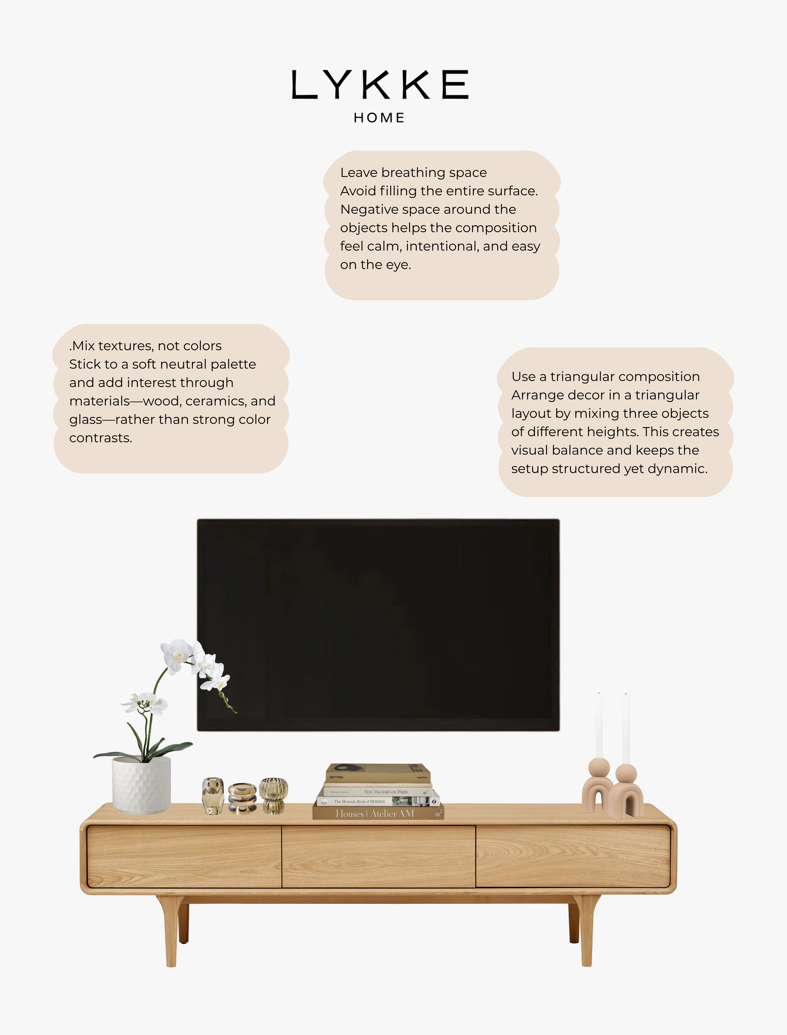 How to Style a TV Console in the Living Room