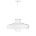 Nordic Bowl pendant light in white