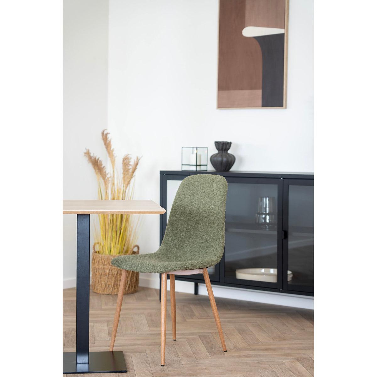 Stockholm Dining Chair — Dark Green