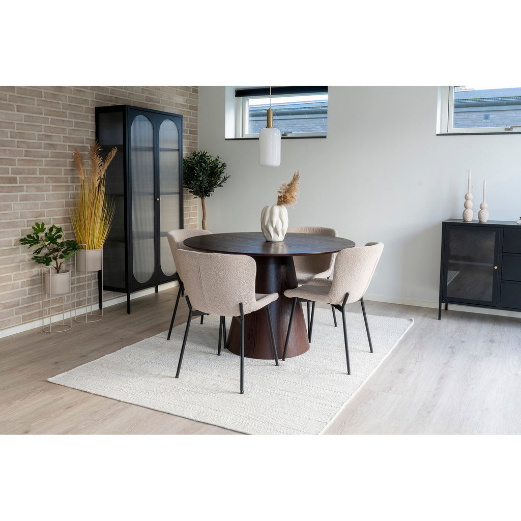 Maceda Dining Chair — Beige