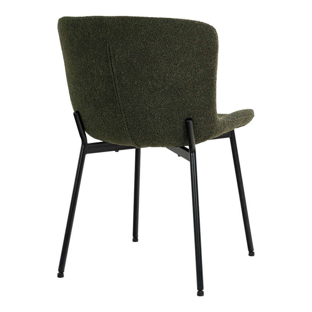 Maceda Dining Chair — Dark Green