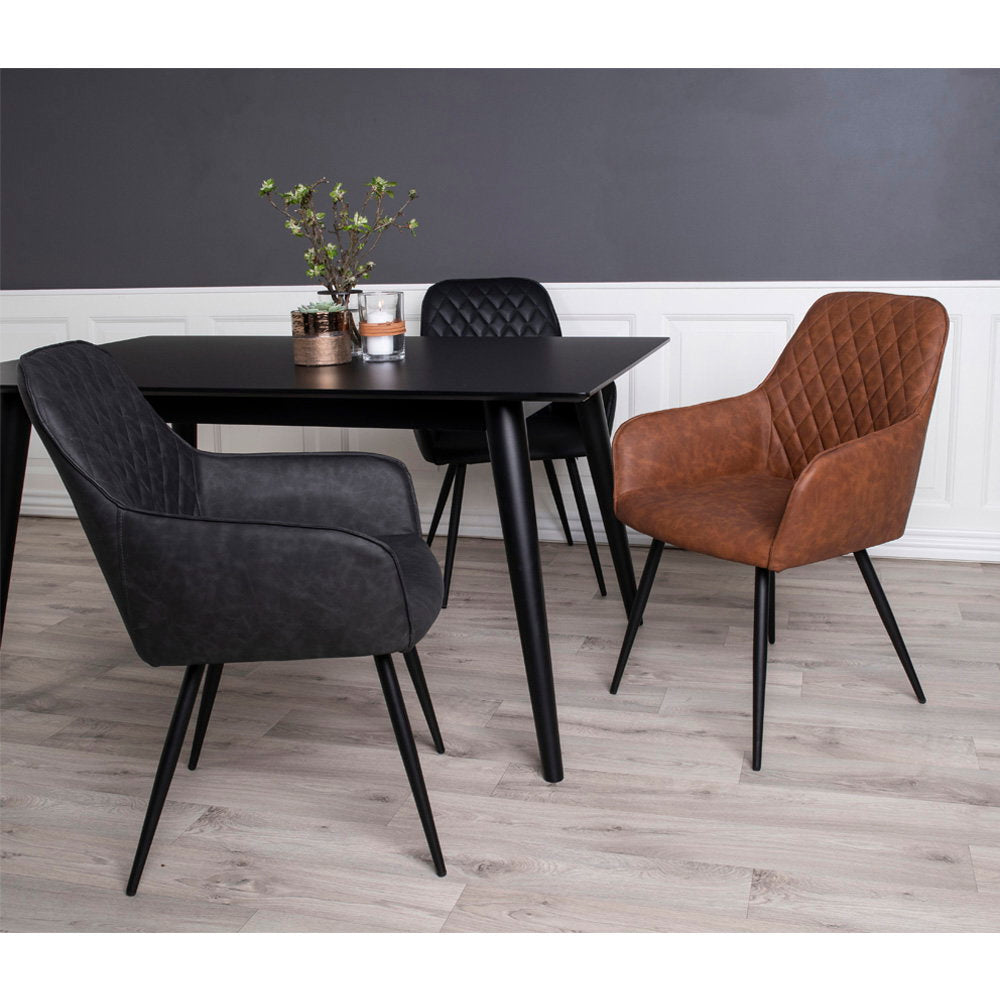 Harbo Dining Chair — Black