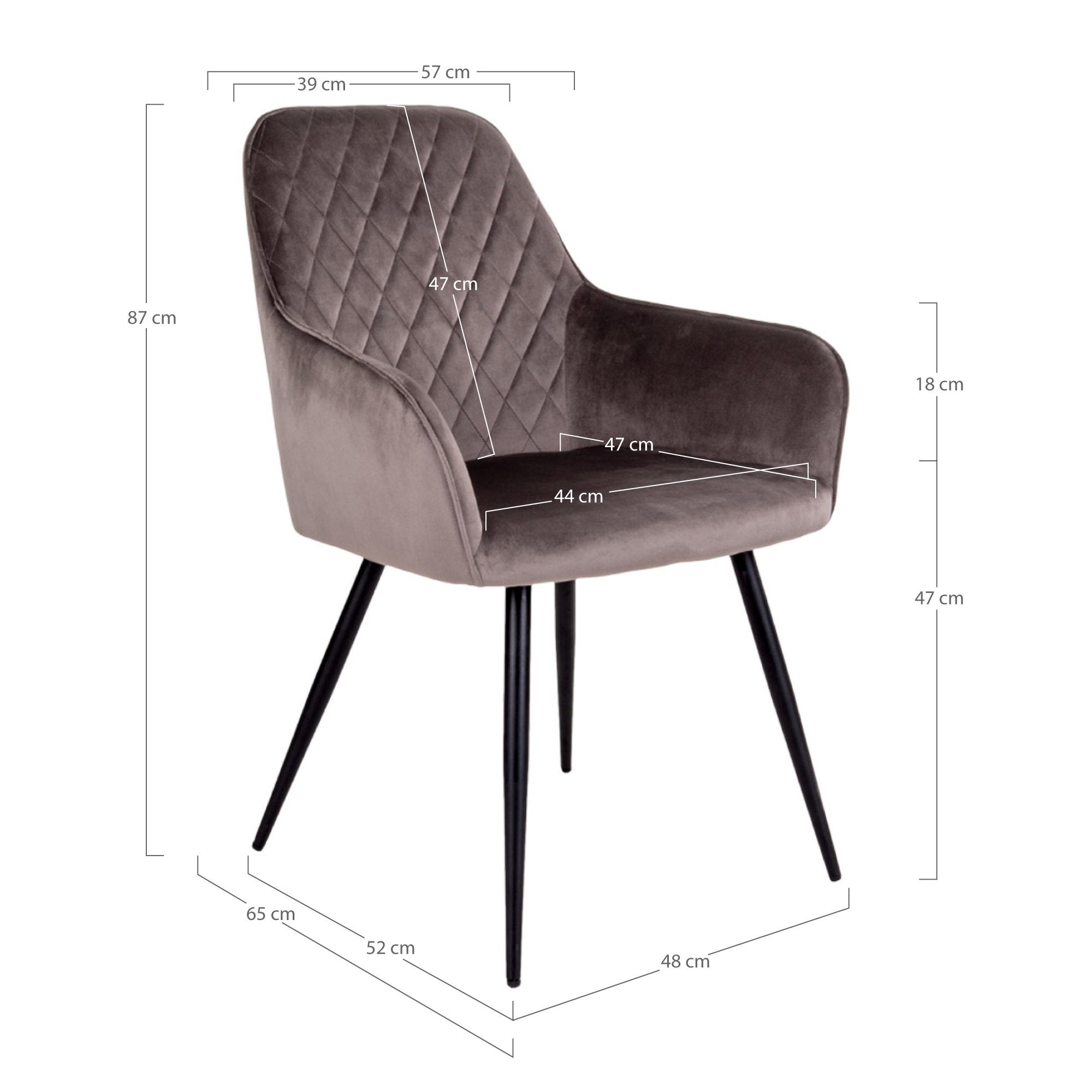 Harbo Dining Chair — Light Brown
