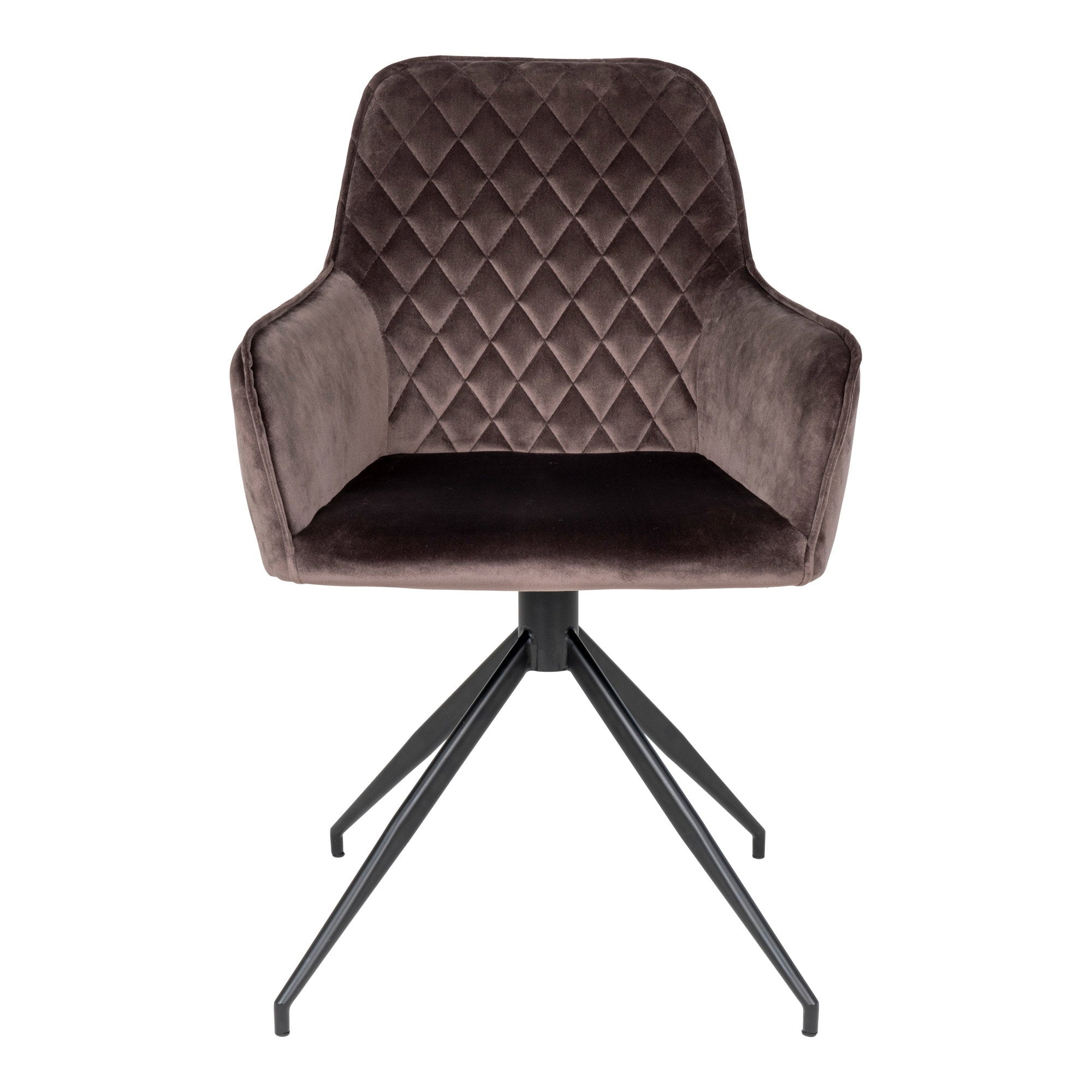 Harbo Dining Chair with swivel — Light Brown
