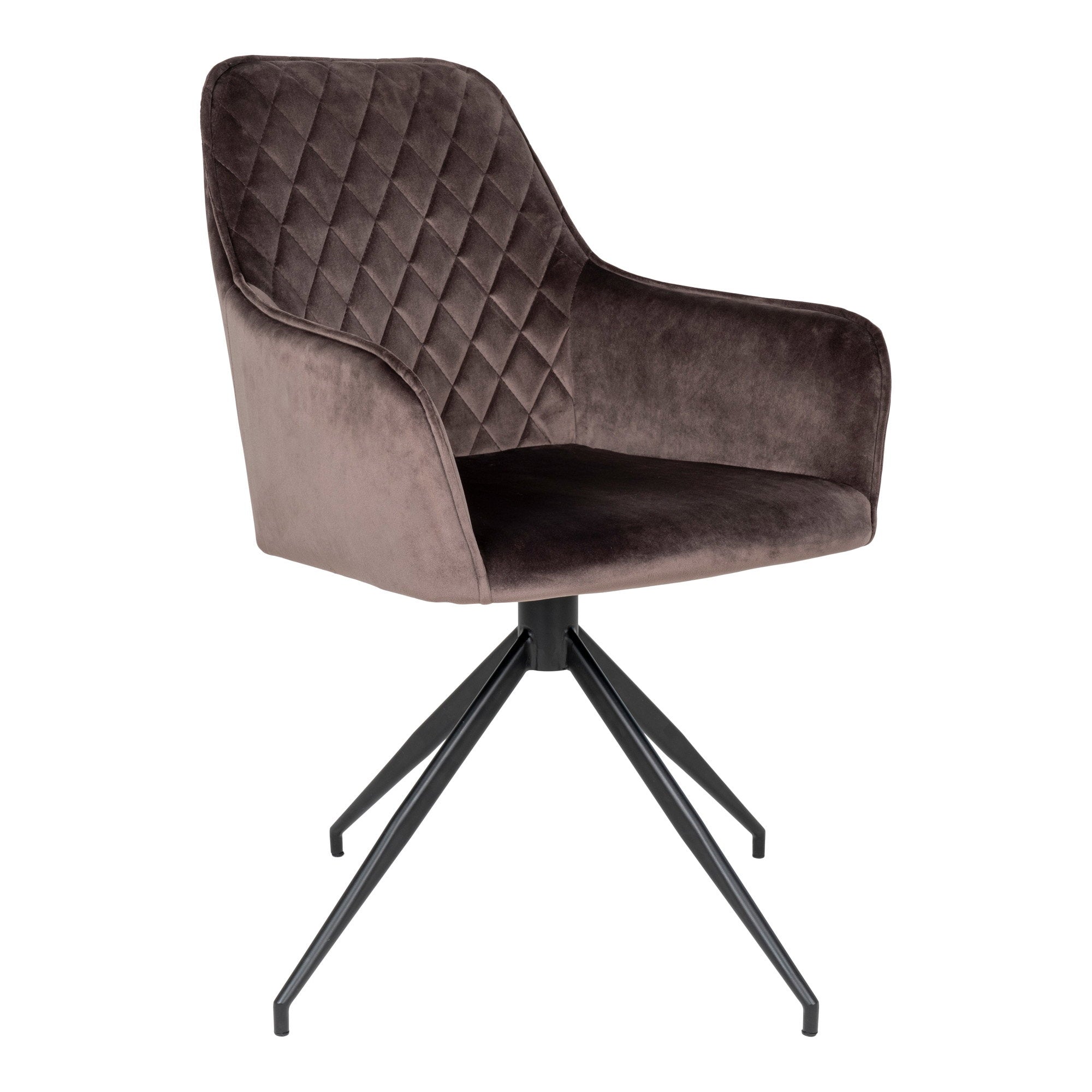 Harbo Dining Chair with swivel — Light Brown