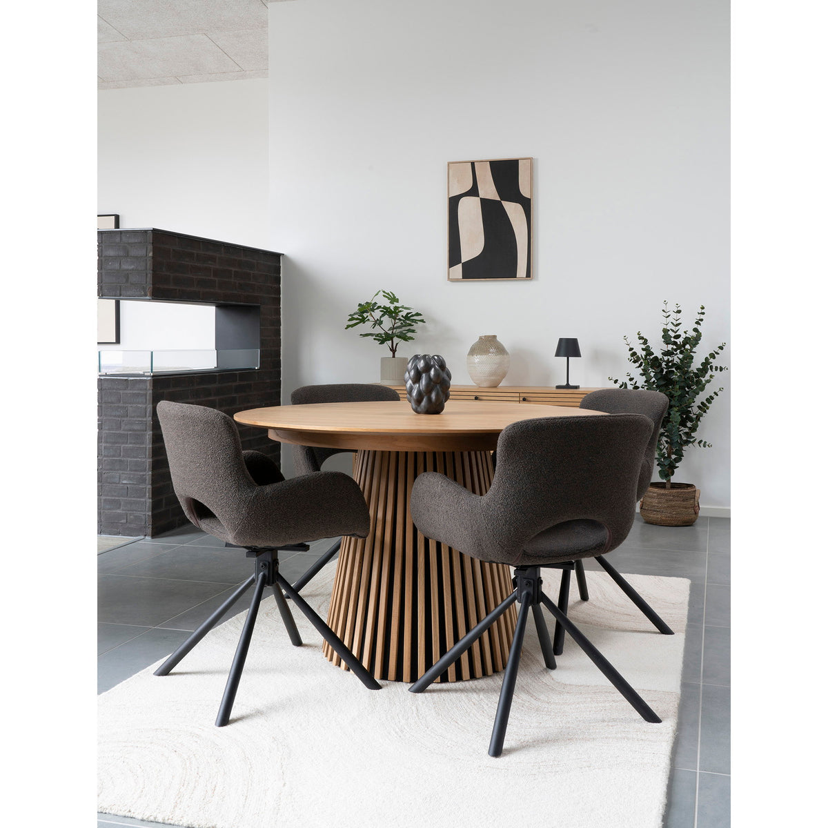 Amorim Dining Chair — Mushroom