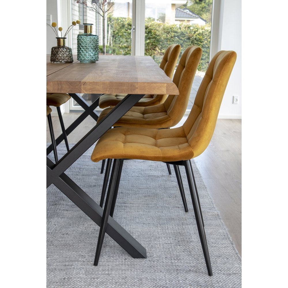 Middelfart Dining Chair — Mustard Yellow