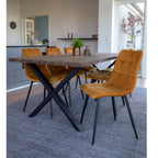 Middelfart Dining Chair — Mustard Yellow