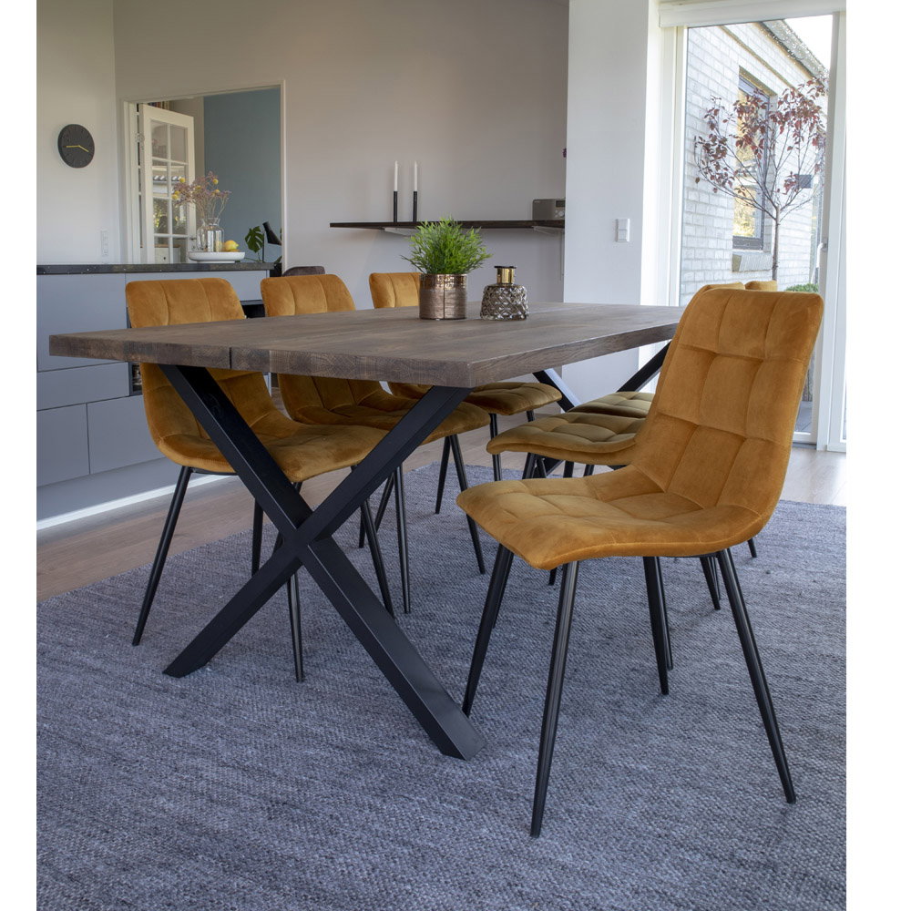 Middelfart Dining Chair — Mustard Yellow