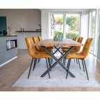 Middelfart Dining Chair — Mustard Yellow