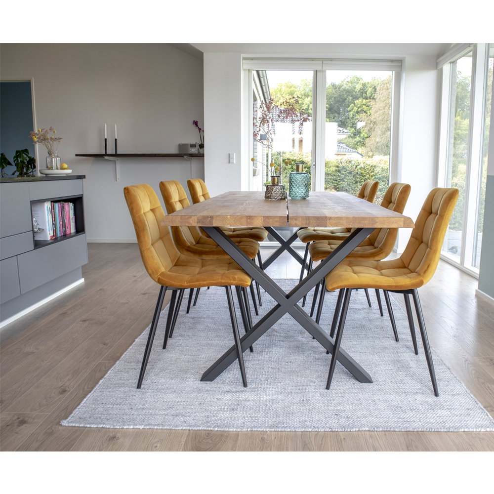 Middelfart Dining Chair — Mustard Yellow
