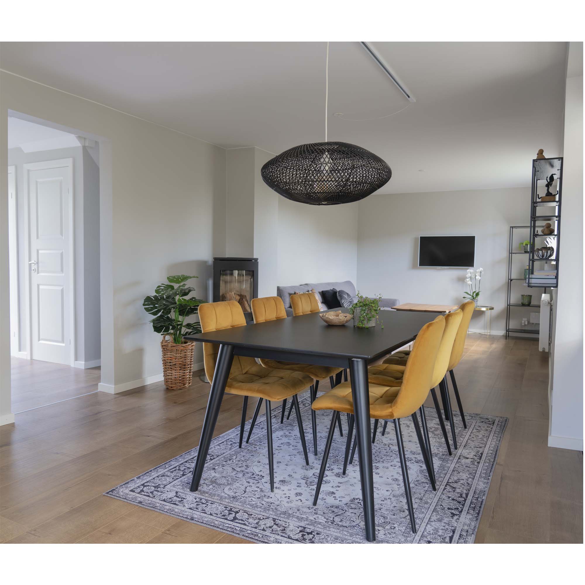 Middelfart Dining Chair — Mustard Yellow