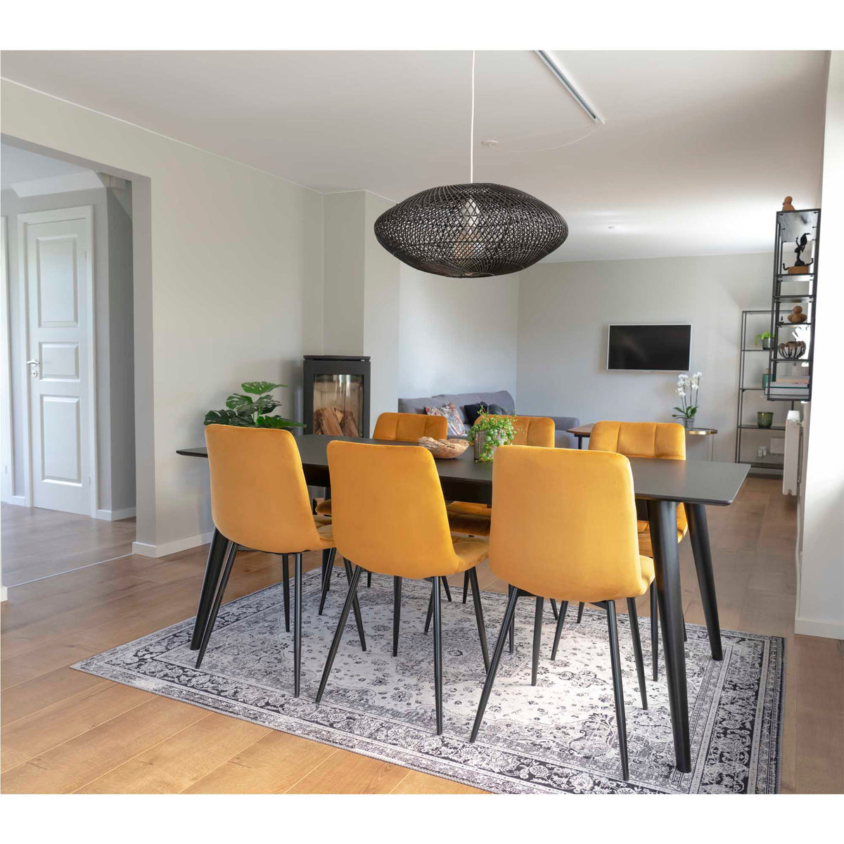 Middelfart Dining Chair — Mustard Yellow
