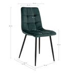 Middelfart Dining Chair — Dark Green