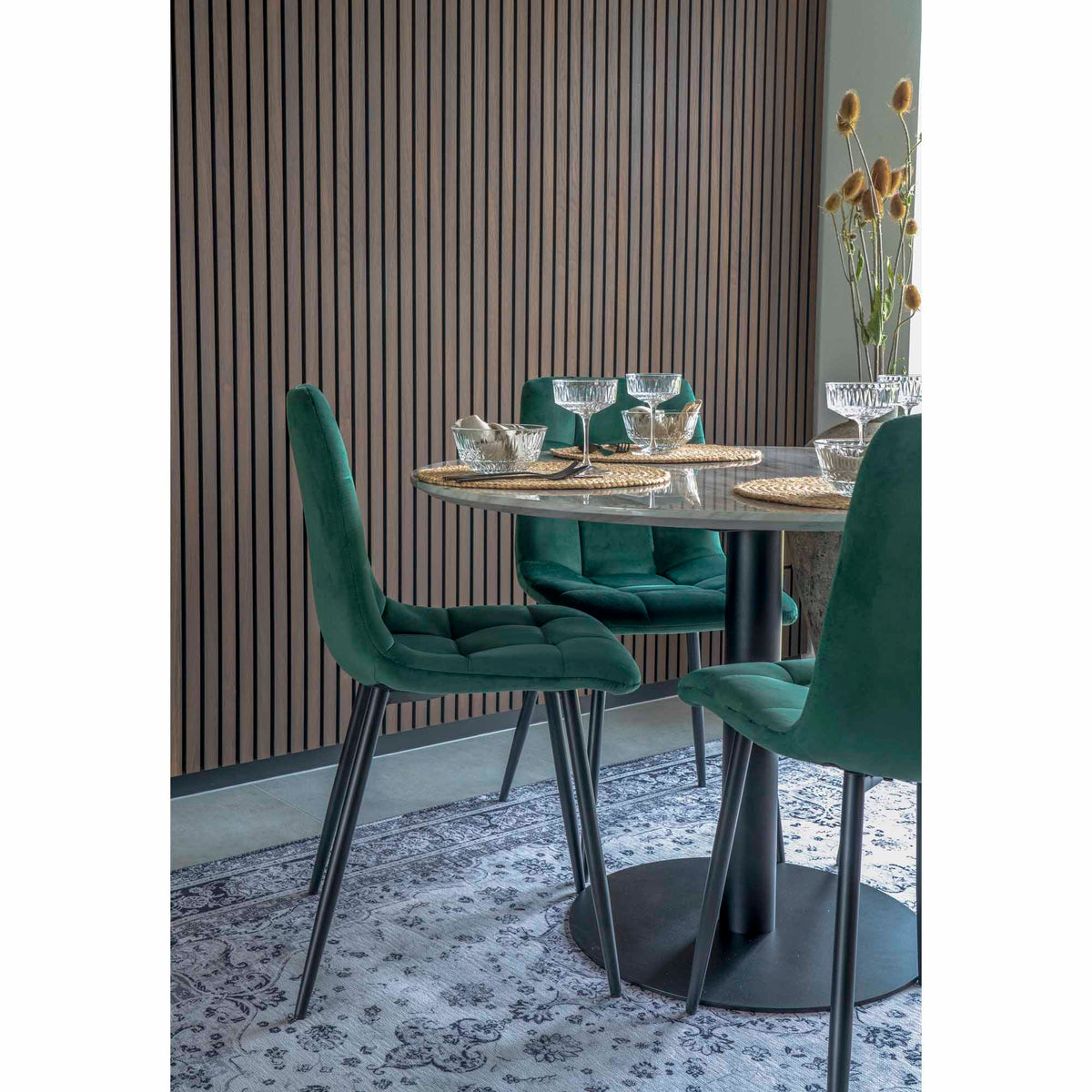 Middelfart Dining Chair — Dark Green