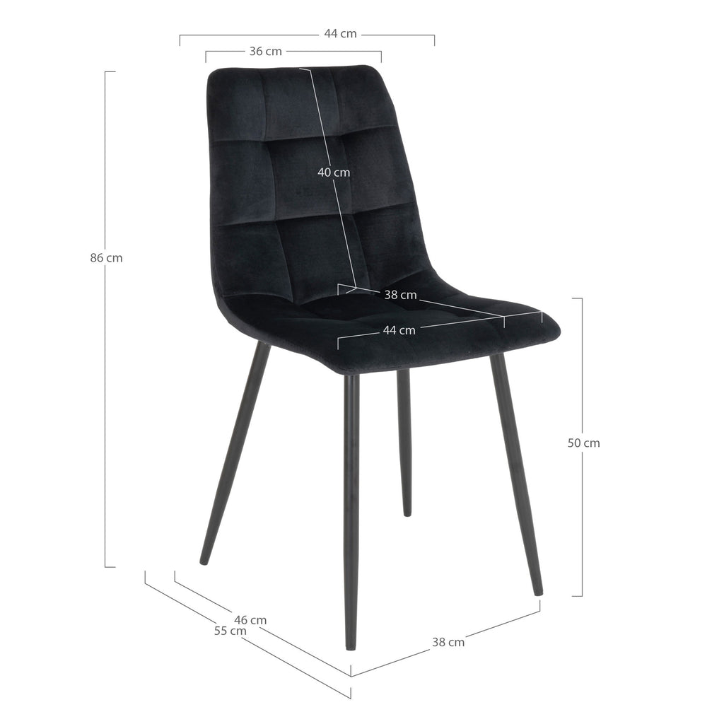 Middelfart Dining Chair — Black