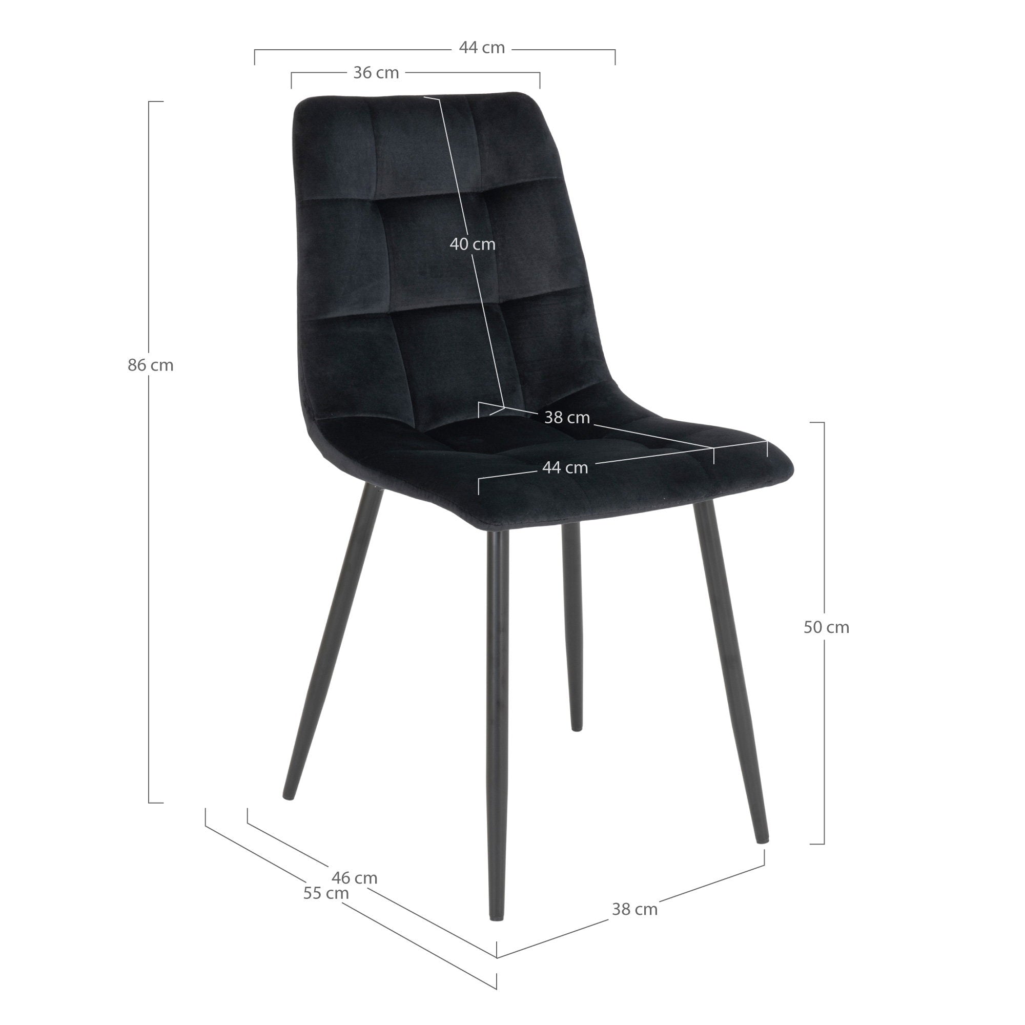 Middelfart Dining Chair — Black