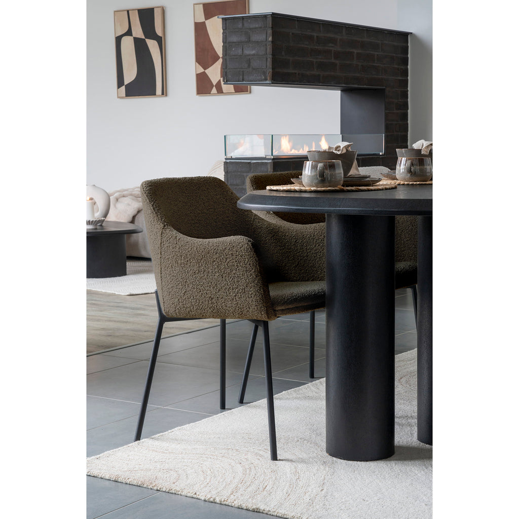 Melilla Dining Chair — Brown