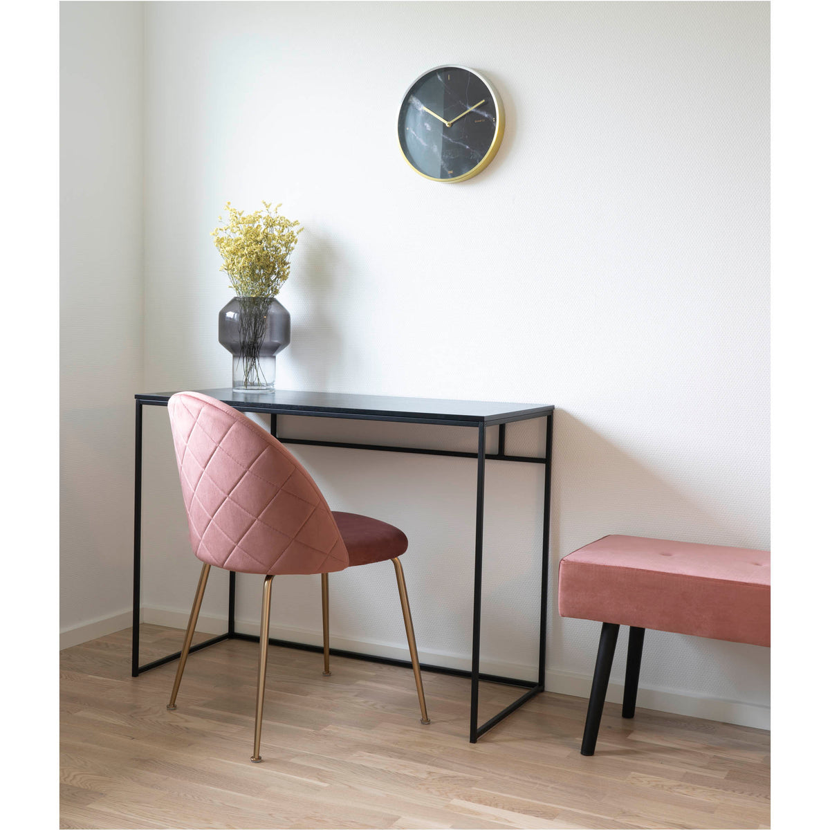 Geneve Dining Chair — Rose