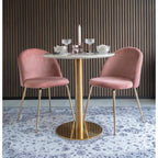 Geneve Dining Chair — Rose