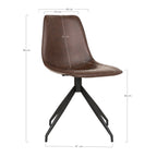 Monaco Dining Chair — Brown