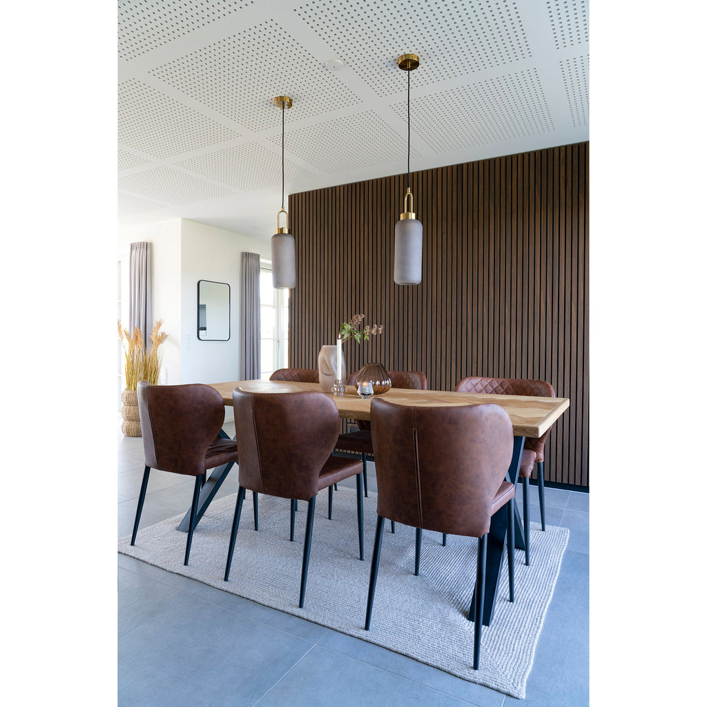 Pisa Dining Chair — Brown