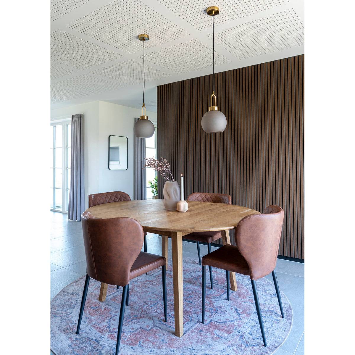 Pisa Dining Chair — Brown