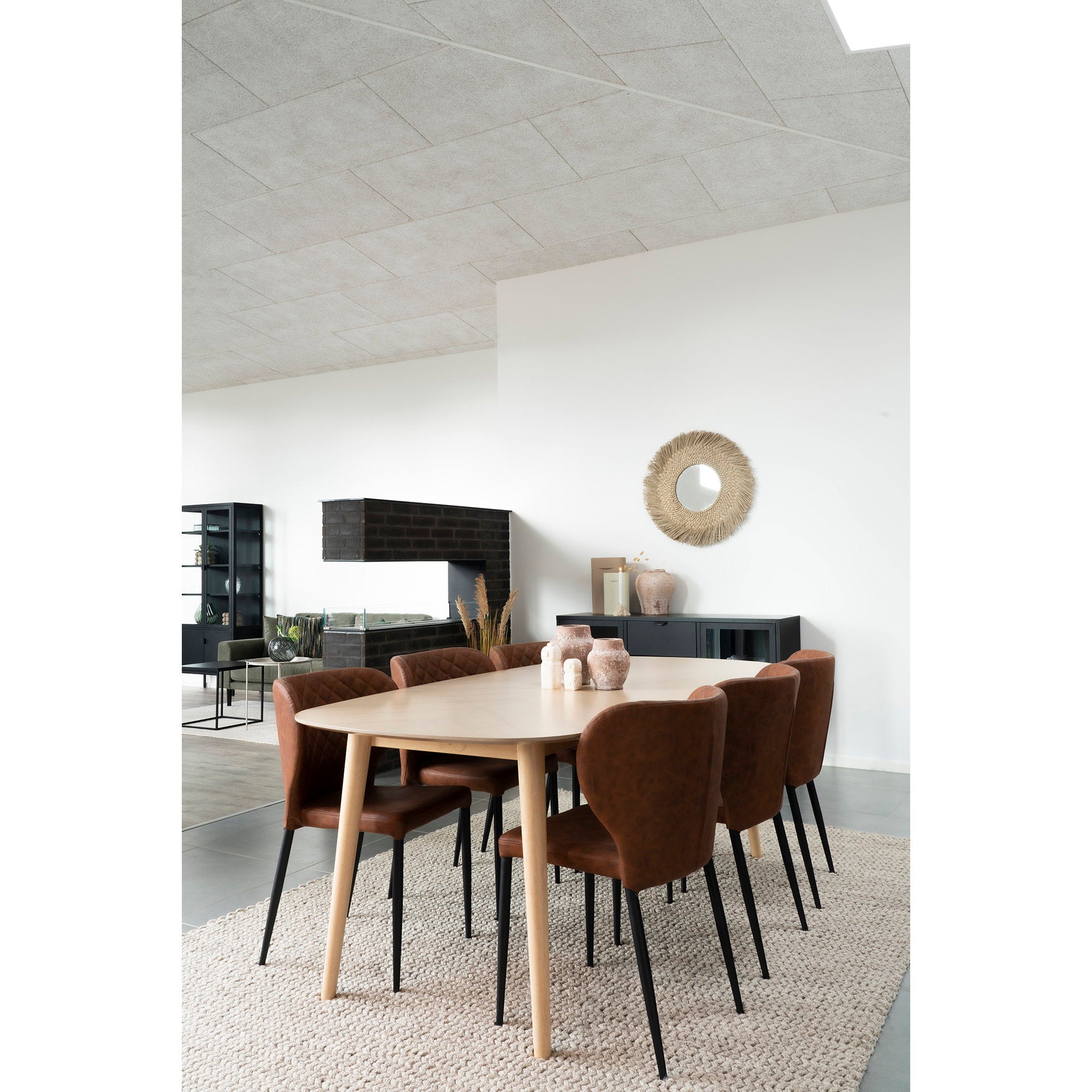 Pisa Dining Chair — Brown