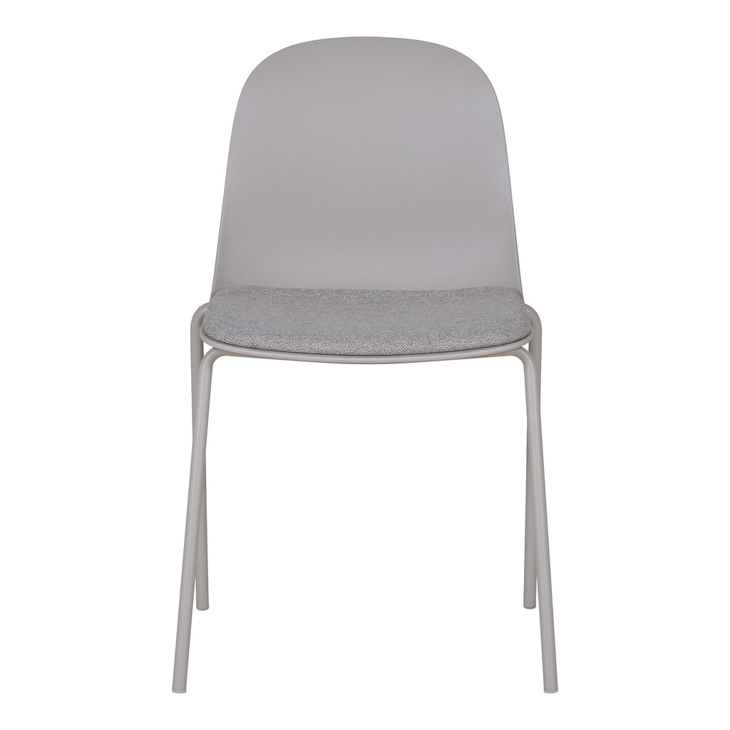Madalena Dining Chair — Light Grey