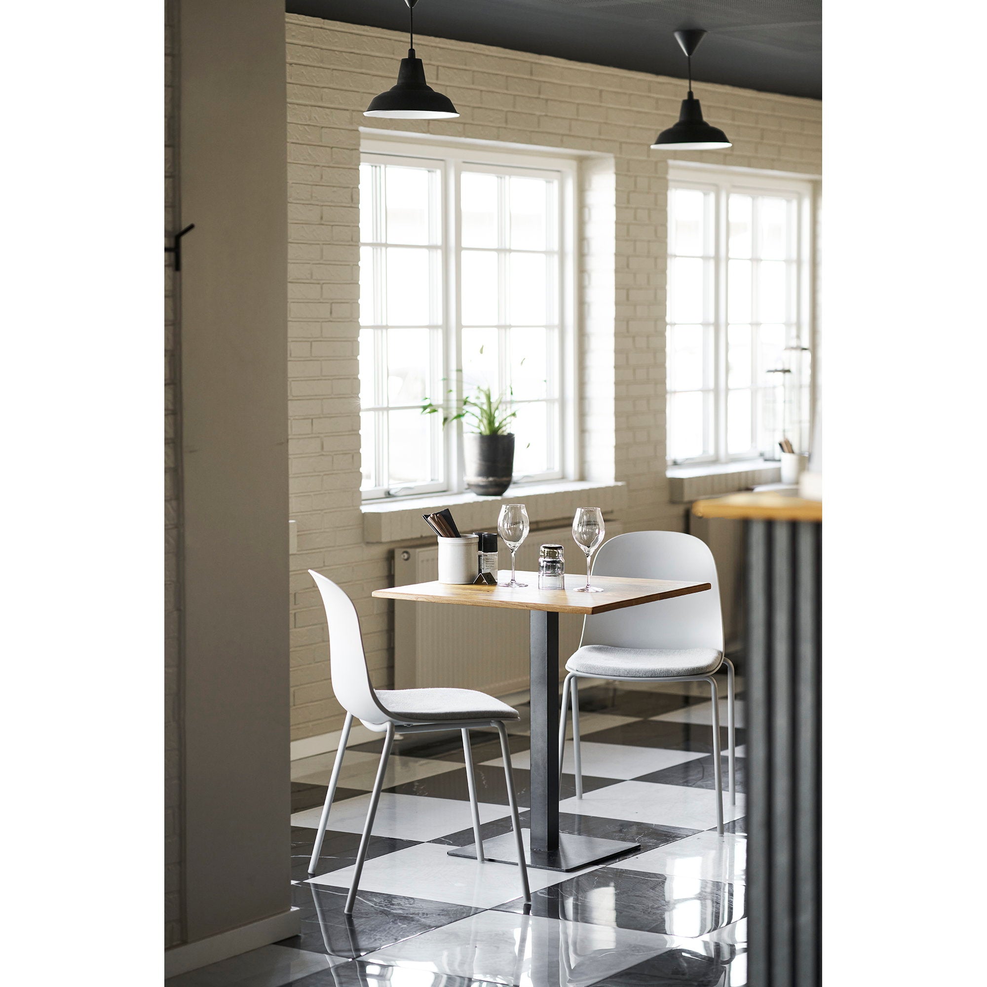 Madalena Dining Chair — Light Grey