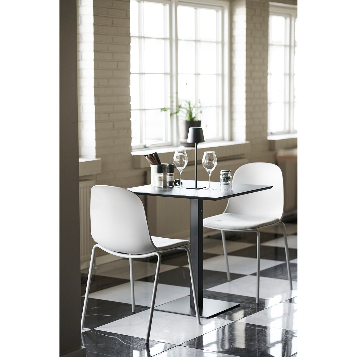 Madalena Dining Chair — Light Grey