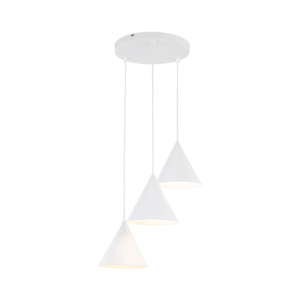 CONO Ring Pendant Chandelier – Modern 3xE27