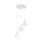 CONO Ring Pendant Chandelier – Modern 3xE27