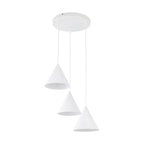 CONO Ring Pendant Chandelier – Modern 3xE27