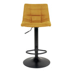 Middelfart Bar Chair — Mustard Yellow