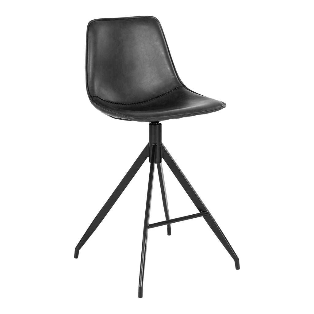 Monaco Counter Chair — Black