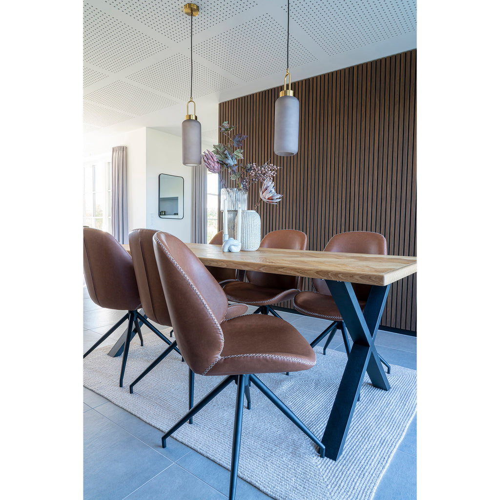 Monte Carlo Dining Chair — Brown