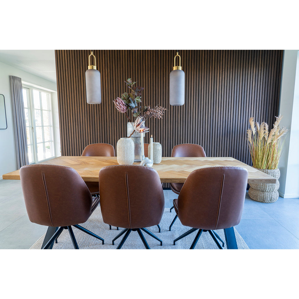 Monte Carlo Dining Chair — Brown