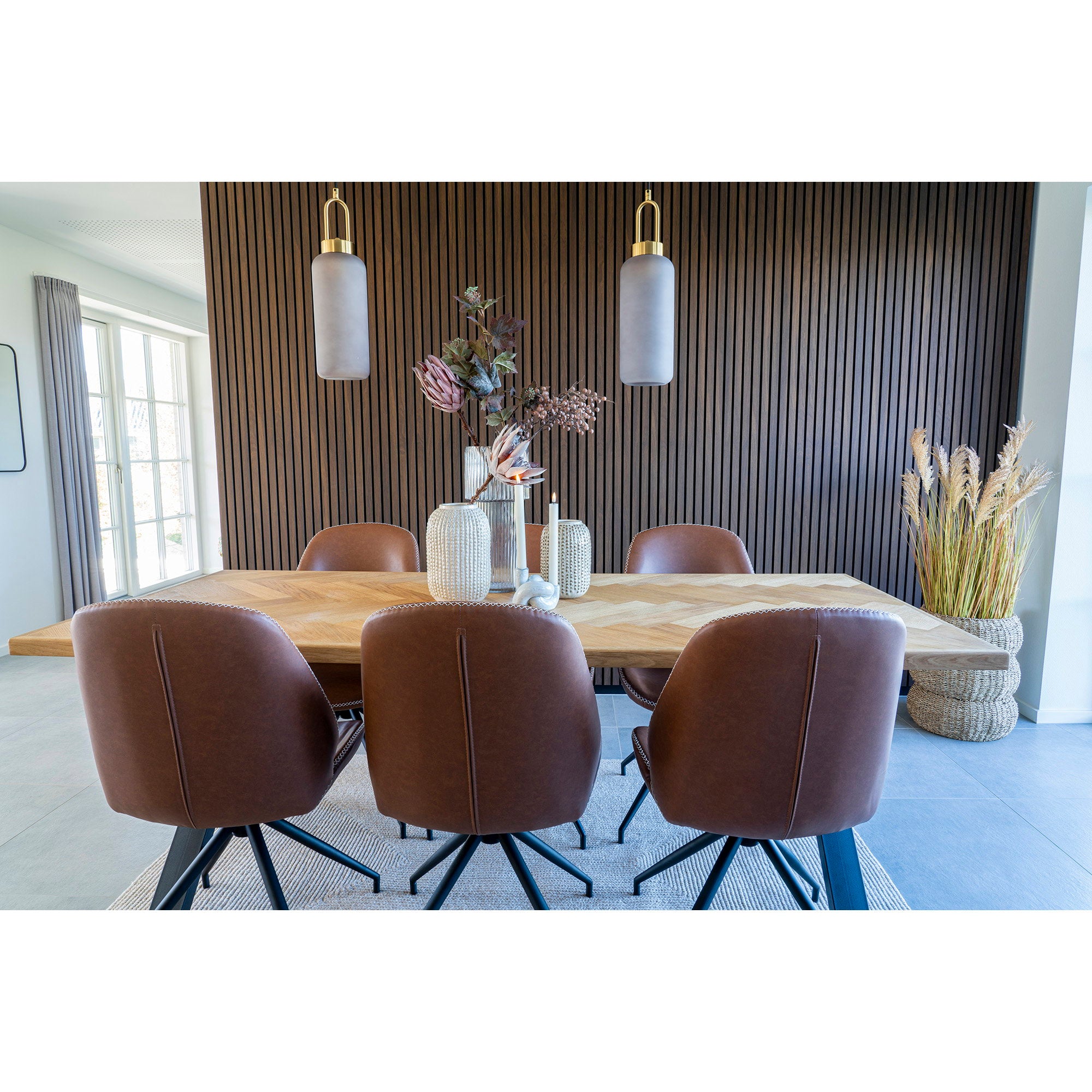 Monte Carlo Dining Chair — Brown