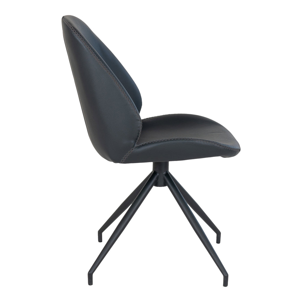 Monte Carlo Dining Chair — Black