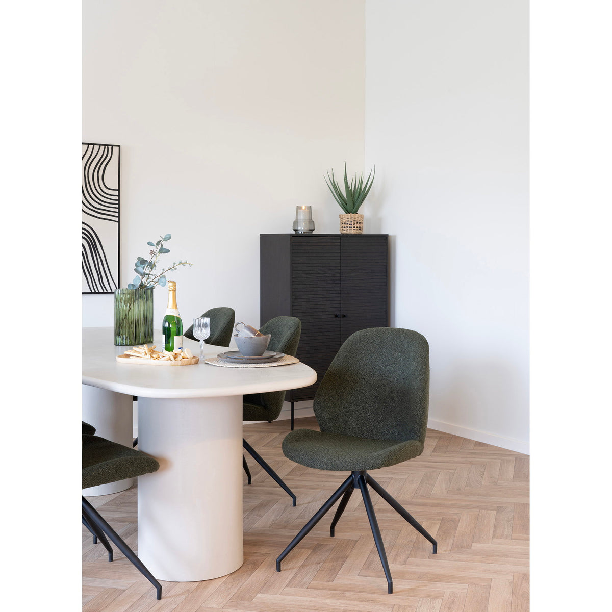 Monte Carlo Dining Chair — Green