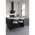 Badalona Counter Chair — White