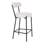 Badalona Counter Chair — White