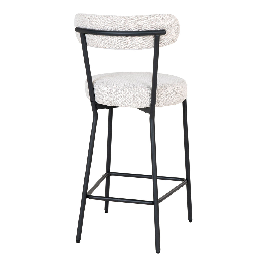 Badalona Counter Chair — White