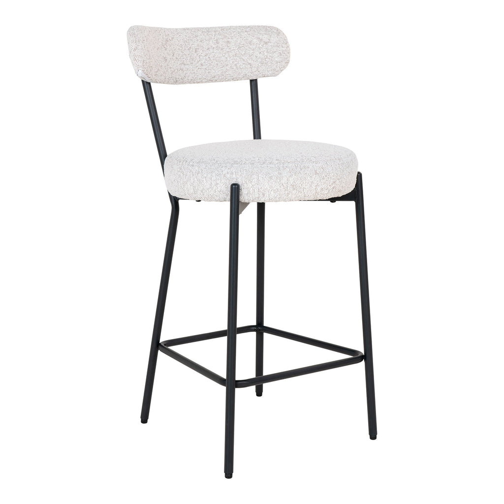 Badalona Counter Chair — White