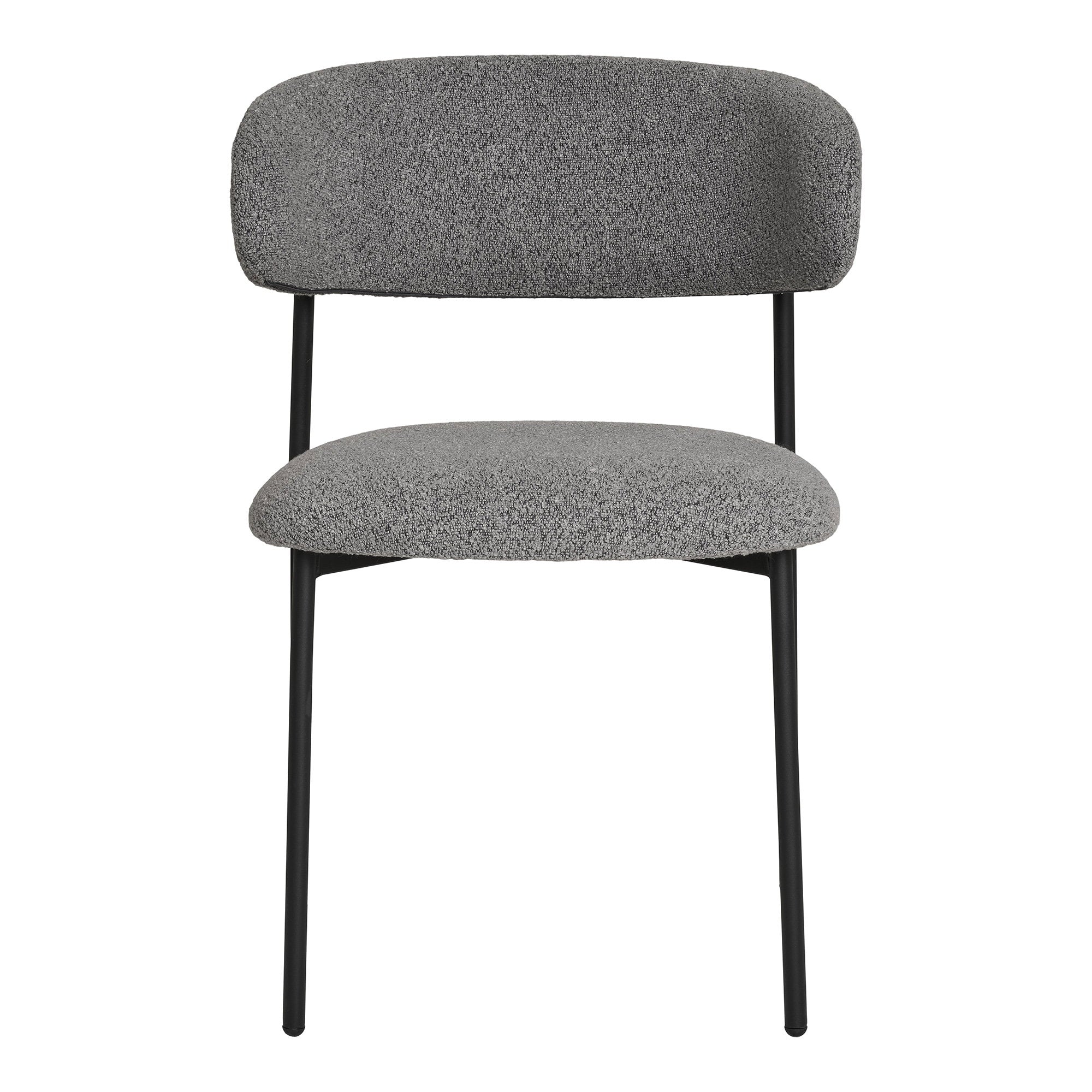 Mira Dining Chair — Light Grey