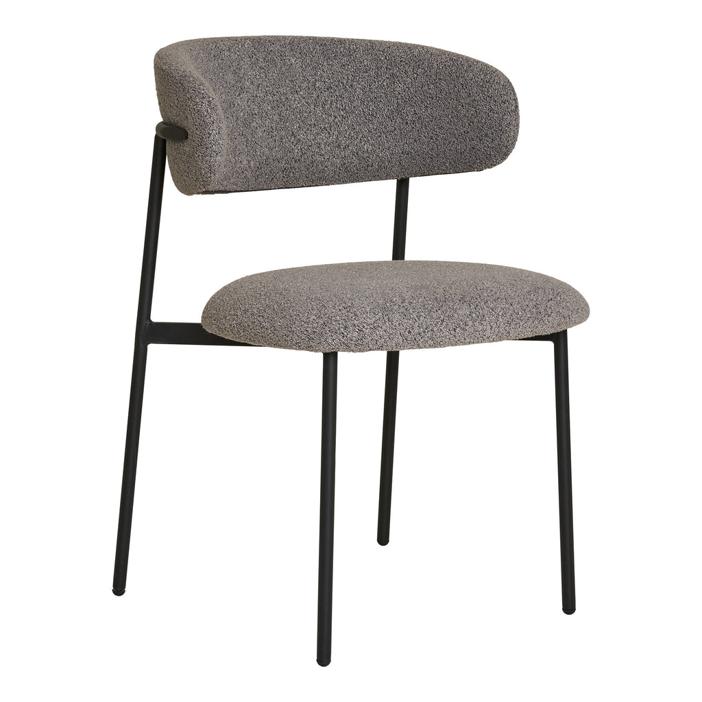 Mira Dining Chair — Light Grey