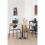 Estepona Dining Chair — Nature / Brown / Black